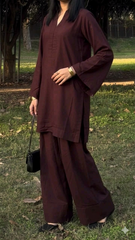 Premium Lawn Cotton Farshi Kurti Salwar Set