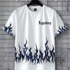 White printed t-shirt